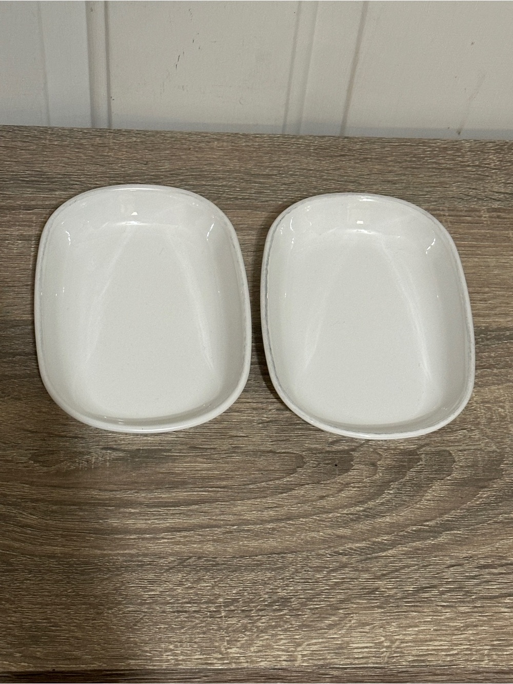 Corning Ware Sidekick Serving Dishes P-140-B White Set Of 2 Made USA